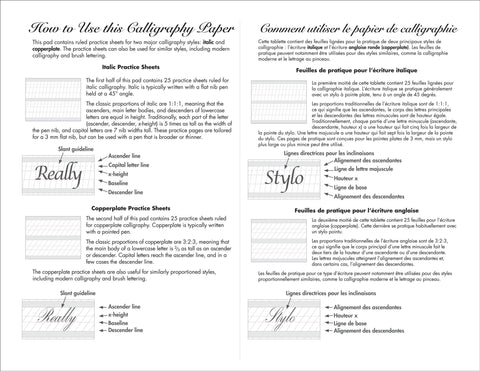 Studio Series Calligrapy Paper Pad