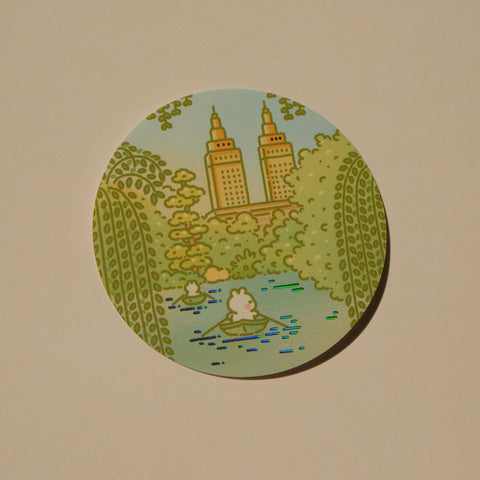 2jingis2jing - Central Park Foil Sticker