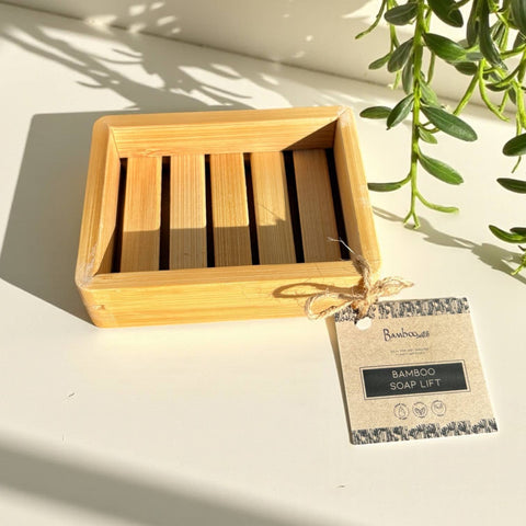 Bamboo Soap Lift - Deep Shelf