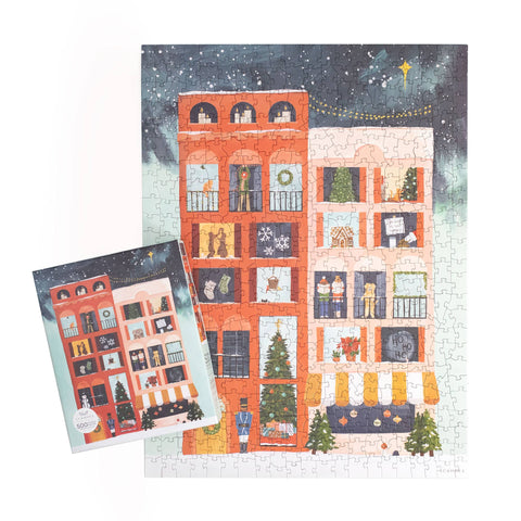 Christmas in the City - 500 Piece Jigsaw Puzzle