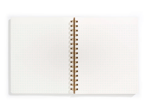 Mint Dot Grid Paper Notebook