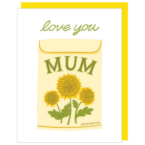 Seed Packet Mom Card