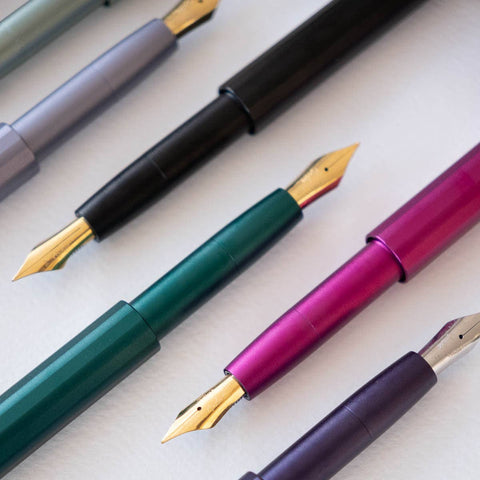 OPEN BOX - The Studio Pocket Fountain Pen 2.0: Ivy / Fine