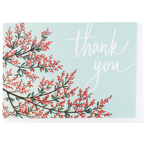 Assorted Flora Thank You Note Set: Box of 10 Cards