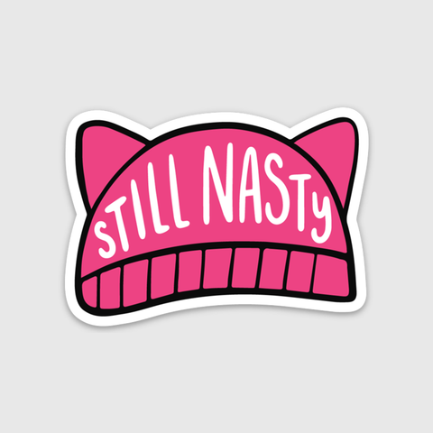 Still Nasty Hat Sticker