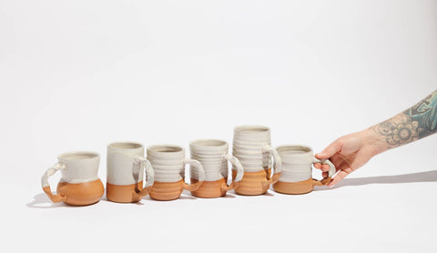 Handmade Glazed Ceramic Mugs