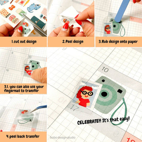 Paper Tattoo Transfer Sheet - Craft Day