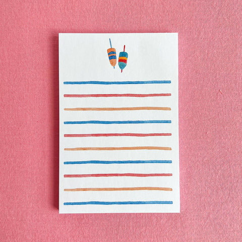 Buoys Watercolor Notepad