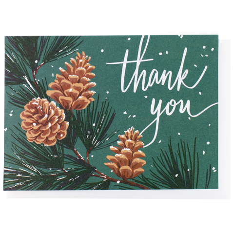 Assorted Flora Thank You Note Set: Box of 10 Cards