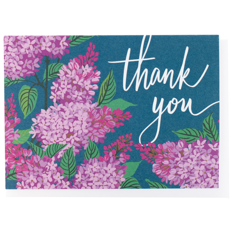 Assorted Flora Thank You Note Set: Box of 10 Cards