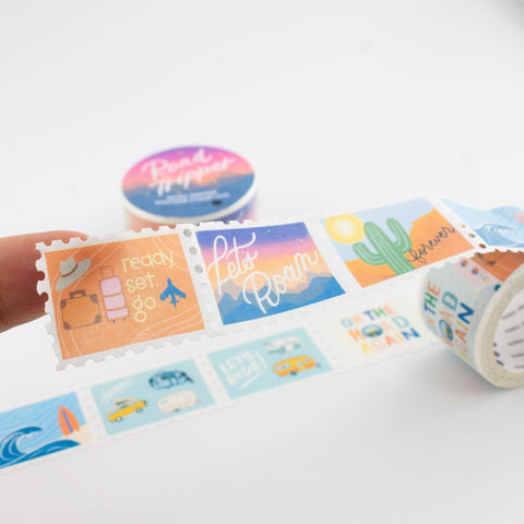 Road Tripper - Postage Stamp Washi Tape