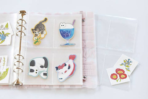 OTONA Sticker Collection Binder : White