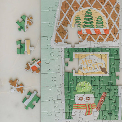 Gingerbread Christmas - 500 Piece Jigsaw Puzzle