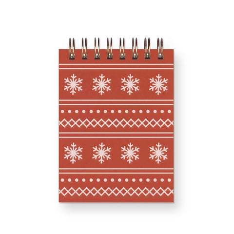 Christmas Sweater Mini Jotter Notebook