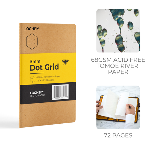 LOCHBY - Pocket-size Dot Grid Notebook