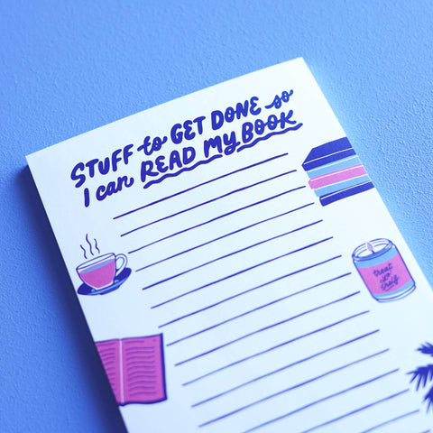 Little Known Goods - Read my Book Notepad