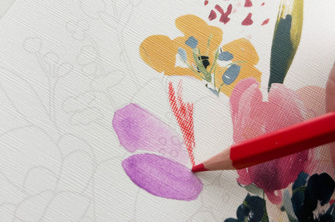 12-Color Watercolor Pencils - Beginner-Friendly Art Supplies