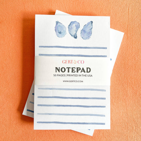 Oyster Shell Notepad