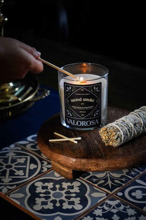 Sacred Smoke Candle | Frankincense, Myrrh, Oud Candle