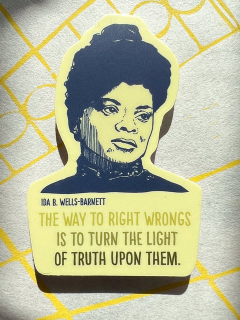 Ida B Wells-Barnett sticker