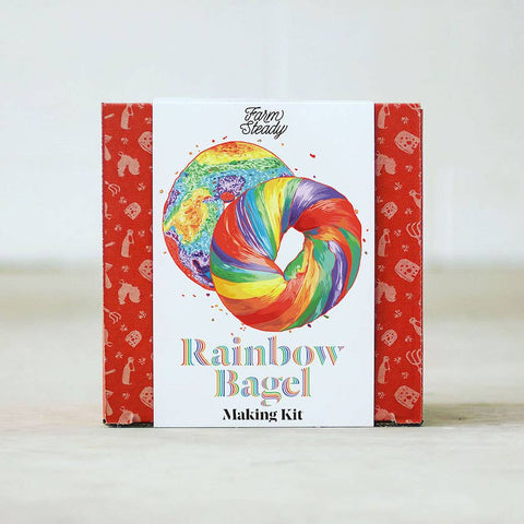 Rainbow Bagel Baking Kit