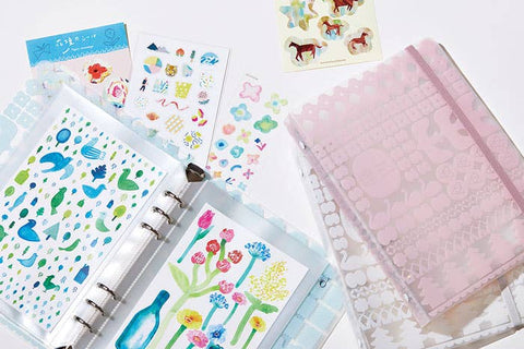 OTONA Sticker Collection Binder : White