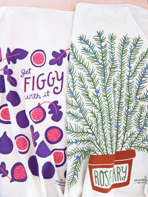 Rosemary & Fig - Tea Towel Set of 2