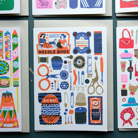 Sewing Collection A6 Card