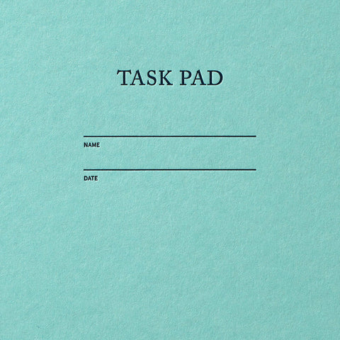 Pool Task Pad Notebook