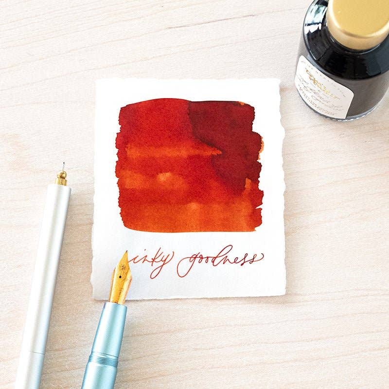 Tom's Studio Fountain Pen Ink - Marmalade – Slackline Press