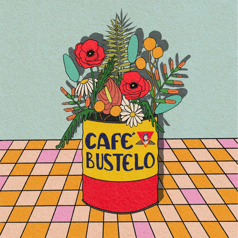 Cafe Bustelo Art Print: 8x8