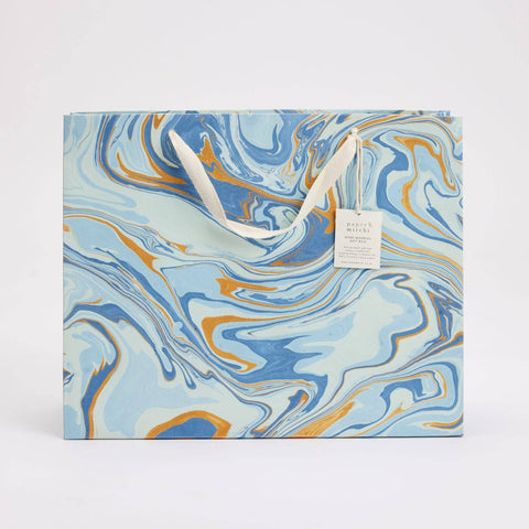Large Celebration Hand Marbled Gift Bags