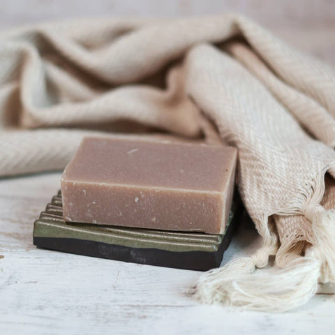 Soap Dish | Sage Green | Handmade Glazed Ceramic