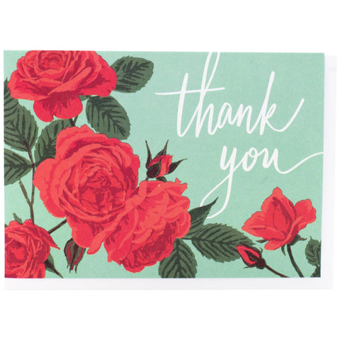 Assorted Flora Thank You Note Set: Box of 10 Cards