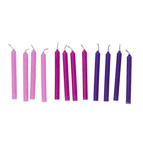 Birthday Candles | 12-Count Box: Multi-Color