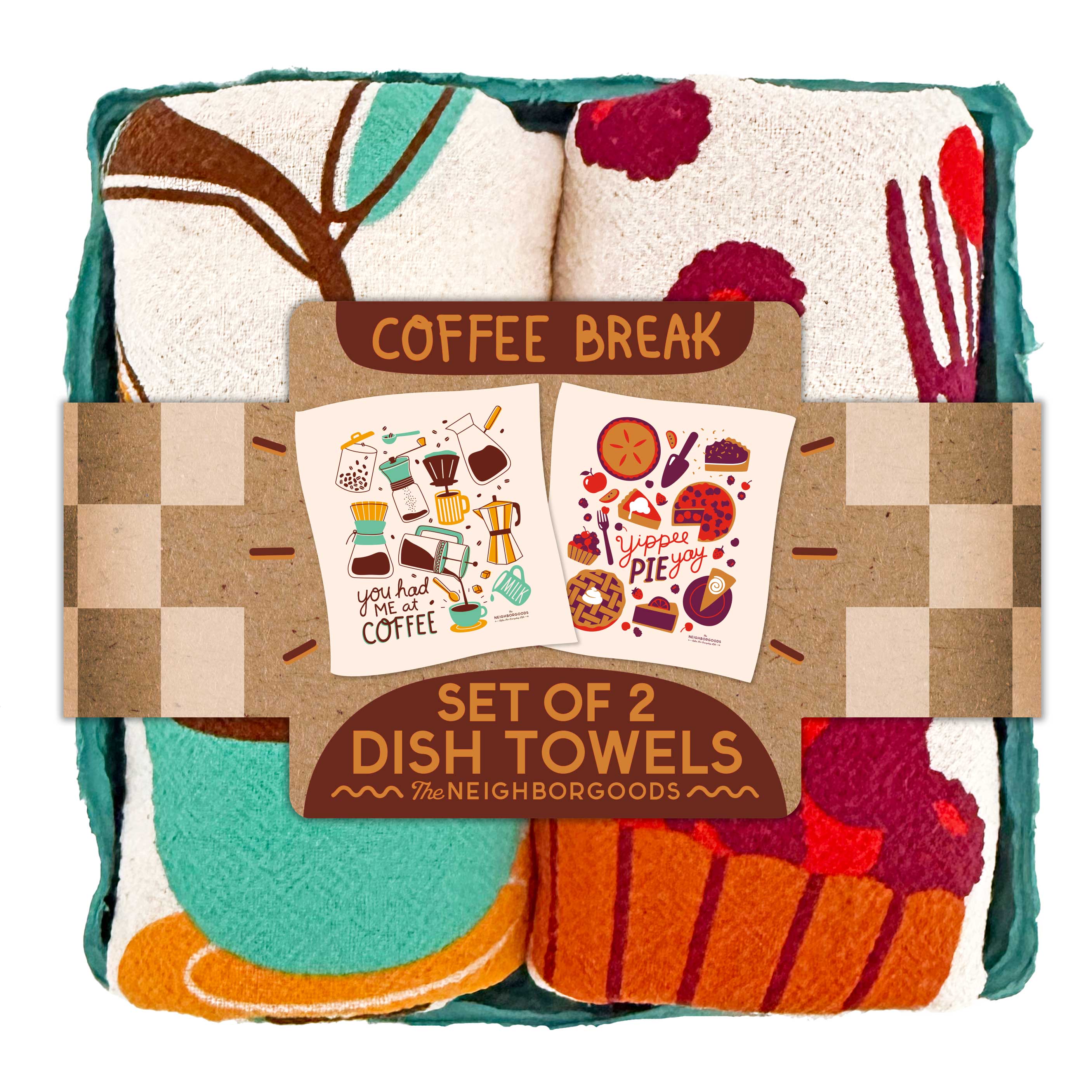 The Neighborgoods Coffee Break Tea Towel - Thumbnail 2