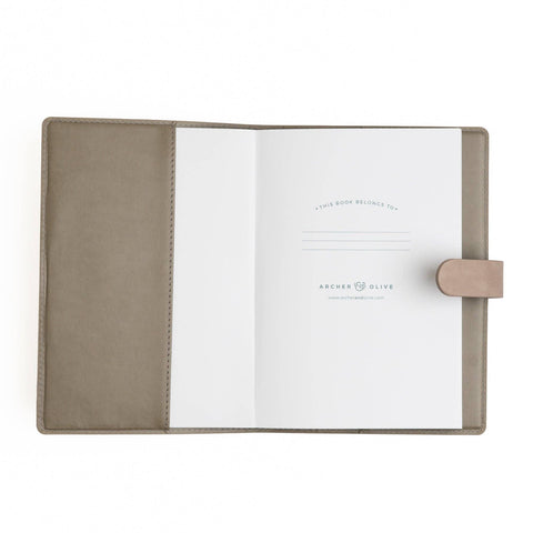 A5 Notebook System: Songbird in Beige