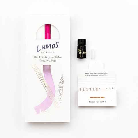 Lumos Pro - Refillable Multi-Tip Pen: Duo Tip