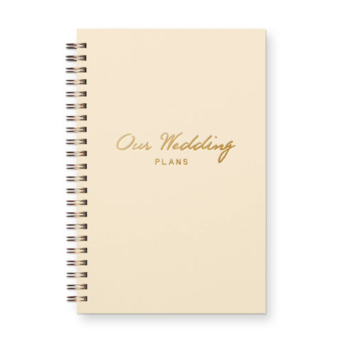 Our Wedding Plans Undated Weekly Planner Journal