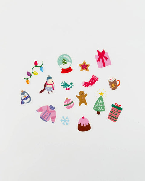 Holidays Jumble Washi Stickers