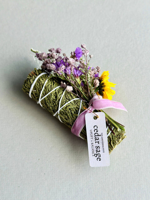 Uplift + Balance | Cedar Sage + Flowers