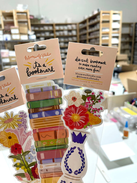 Pizza Slice Die Cut Bookmark