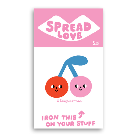 HDP x Suzy Ultman Pack of Love, 6 L'il Something Iron-On Cards