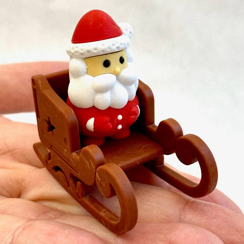 Mini Santa Claus Erasers