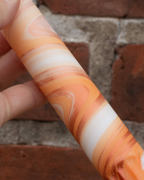 Taper Candles Marbled Glitter