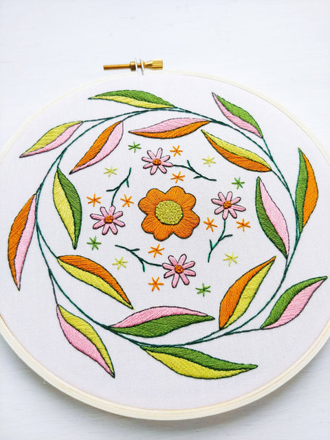Mellow mood embroidery kit