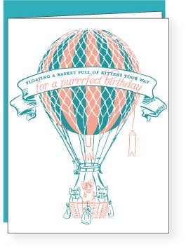 Basket of Kittens  | Birthday Card