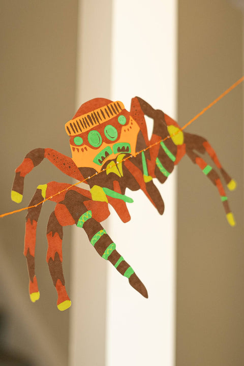 Pumpkin Sewn Garland