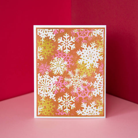 Winter Botanicals Letterpress Cards: Box of 6
