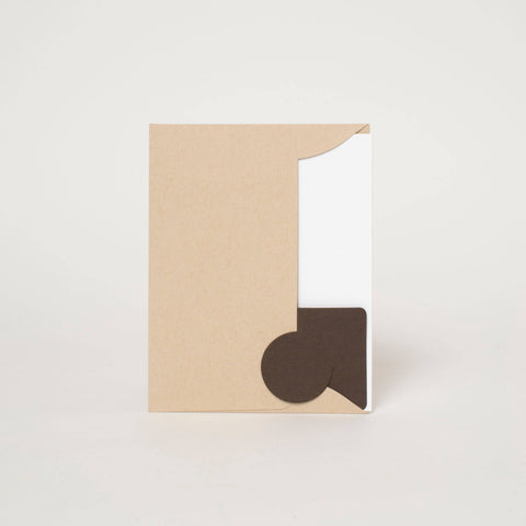 Congrats Eternal Love Letterpress Greeting Card by Phoebe Wahl